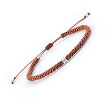 Load image into Gallery viewer, Men's Braided Bracelet | Rope Bracelet | Silver Bracelet |
