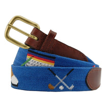 Load image into Gallery viewer, Golfer&#39;s Life Needlepoint Belt
