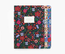 Load image into Gallery viewer, Rifle Paper Co. Wild Rose Stitched Notebook Set
