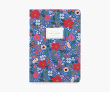 Load image into Gallery viewer, Rifle Paper Co. Wild Rose Stitched Notebook Set
